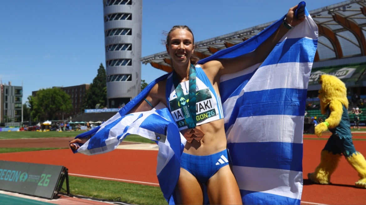 Παγκόσμιο πρωτάθλημα Κ20: Χάλκινη η 17χρονη Ελένη Ιακωβάκη με πανελλήνιο ρεκόρ στα 400 μ. εμπόδια 