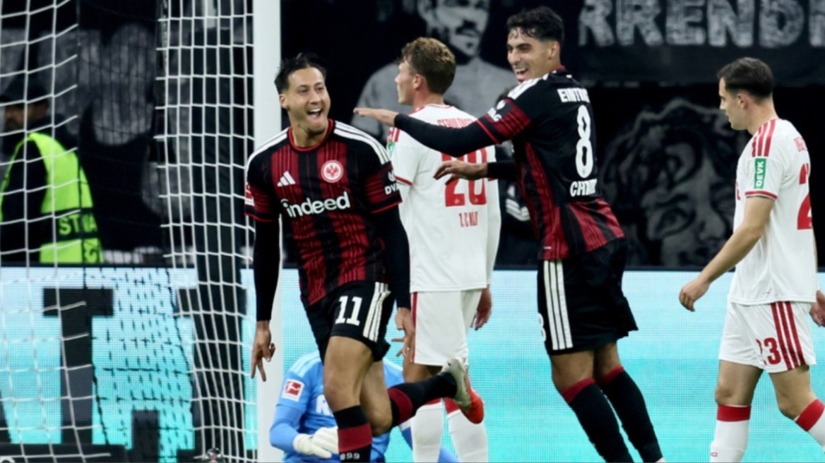 Bundesliga: «Ανάσα» για την Άιντραχτ Φρανκφούρτης με νίκη 1-0 επί της Κολωνίας, δείτε το γκολ