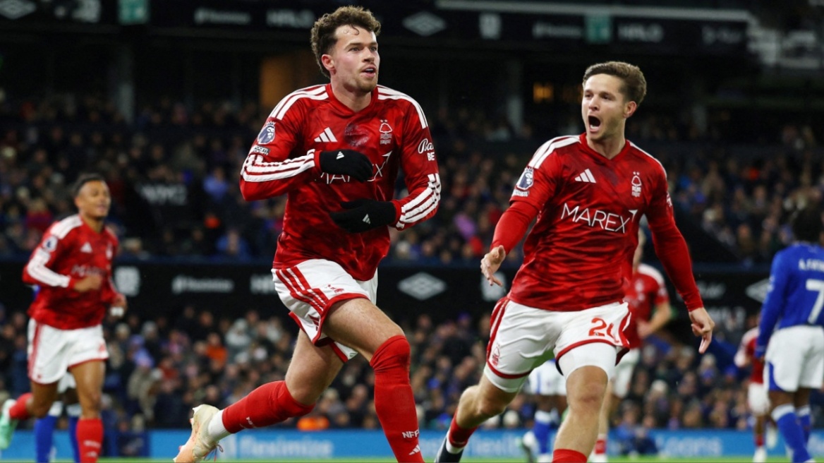 Premier League: Η Νότιγχαμ Φόρεστ έμεινε στο 1-1 με την Ίπσουιτς και έβαλε τέλος στο σερί ηττών, δείτε τα γκολ