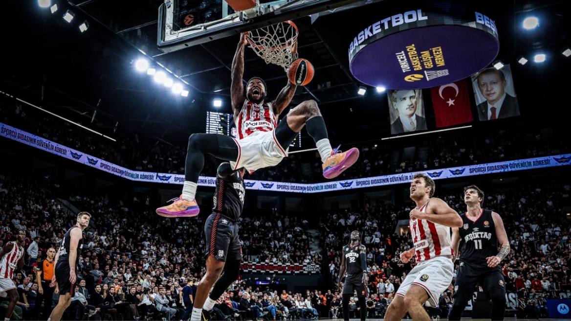 Euroleague: Μεγάλο διπλό του Ολυμπιακού στην Κωνσταντινούπολη, θρίαμβος της Χάποελ και ανατροπή της Βιλερμπάν, δείτε βίντεο 