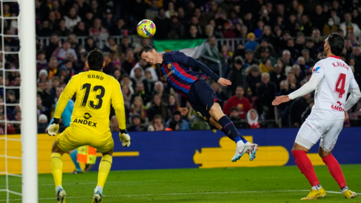 La Liga: Η Μπαρτσελόνα νίκησε με 3-0 τη Σεβίλλη και... πέταξε στο +8 από τη Ρεάλ - Δείτε τα γκολ