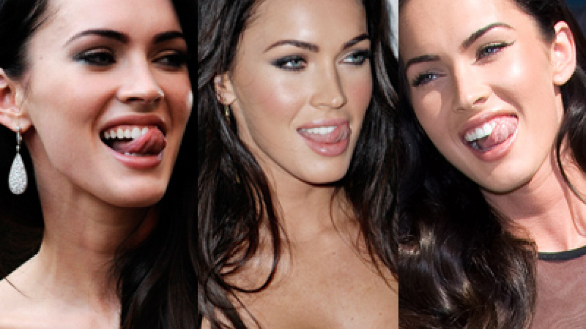 Η Megan Fox …μας βγάζει τη γλώσσα! 