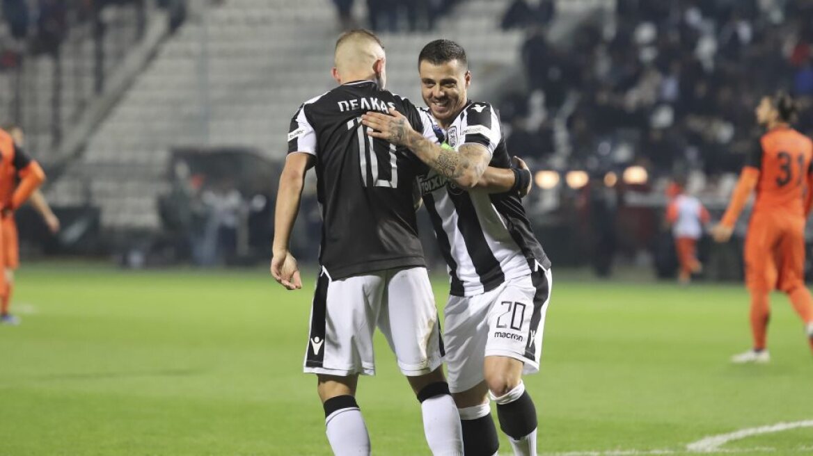 ΠΑΟΚ: Με Πέλκα και Βιεϊρίνια κόντρα στον Ολυμπιακό