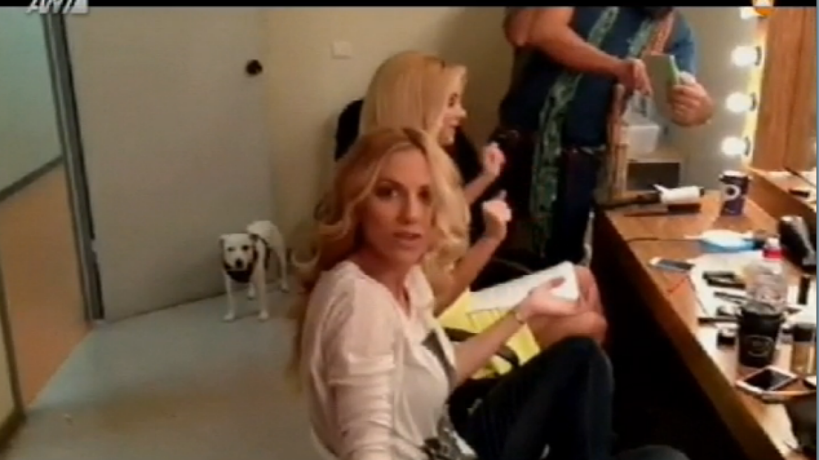 Δείτε backstage Δούκισσα Νομικού και  Ντορέττα Παπαδημητρίου στο «Όλα Τρέλα» 