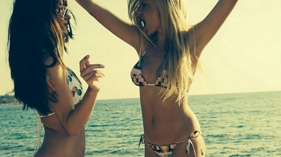 Η Νάταλι Θάνου πήγε για μπάνιο 