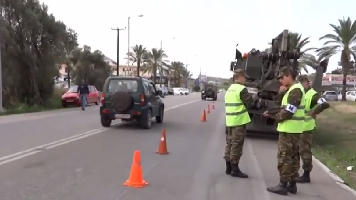 Ρόδος: Σε κρίσιμη κατάσταση ανθυπολοχαγός που τραυματίστηκε σε πρωτοφανές ατύχημα