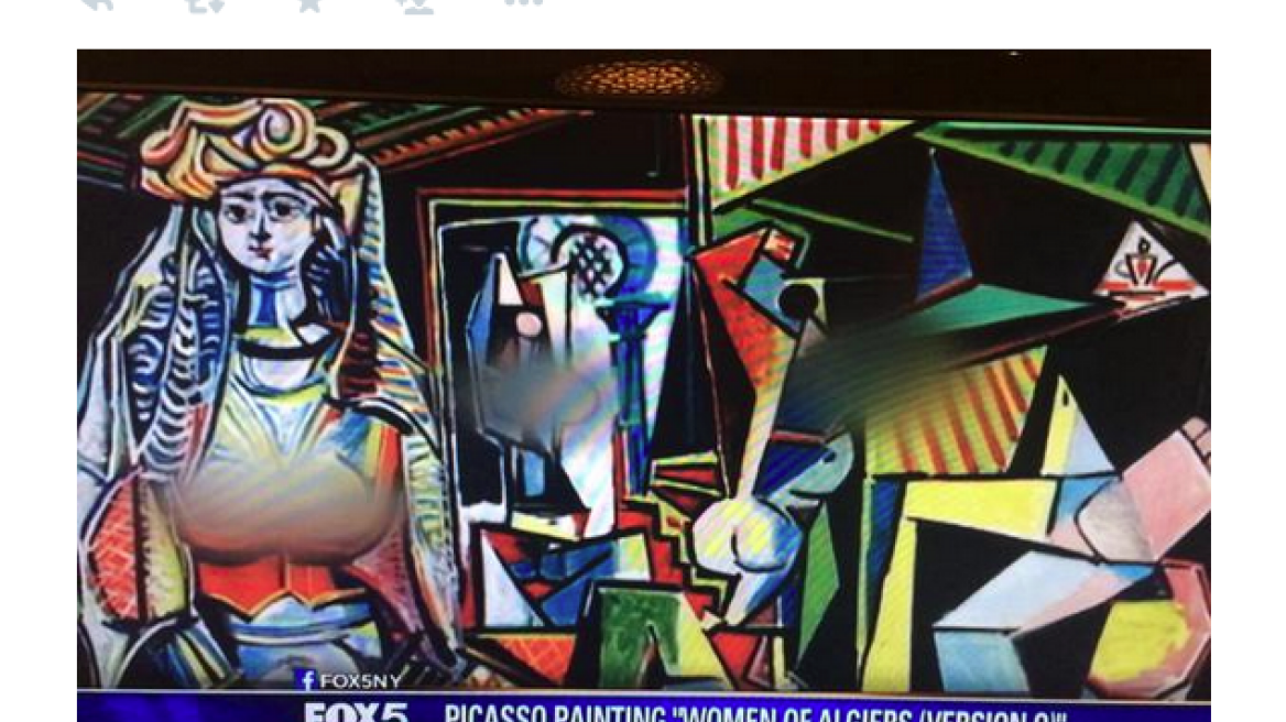 Το Fox News έβαλε... πίξελ στα στήθη γυναικών σε πίνακα του Πικάσο 