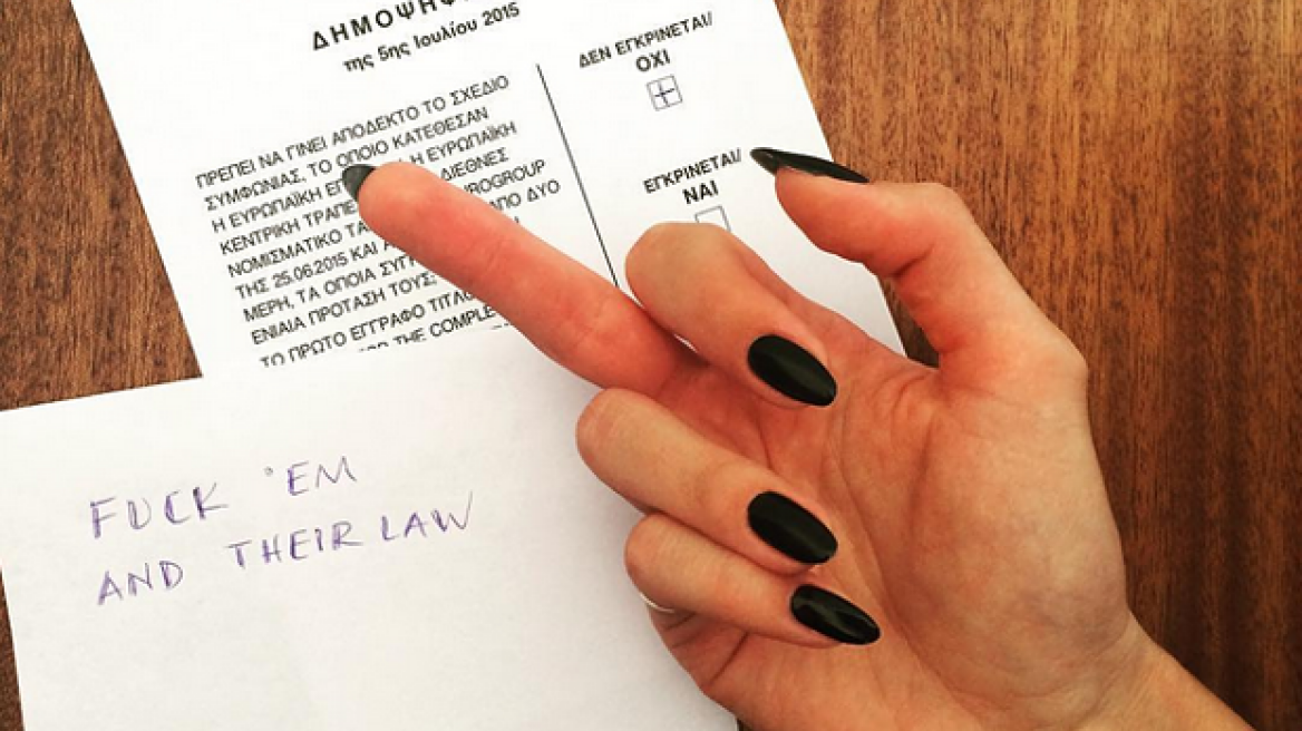 Open letter by 80 young Greeks: "Why we said NO!" 