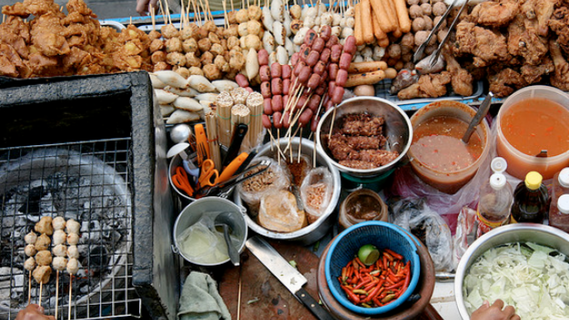 International street food galore at the Numismatic Museum