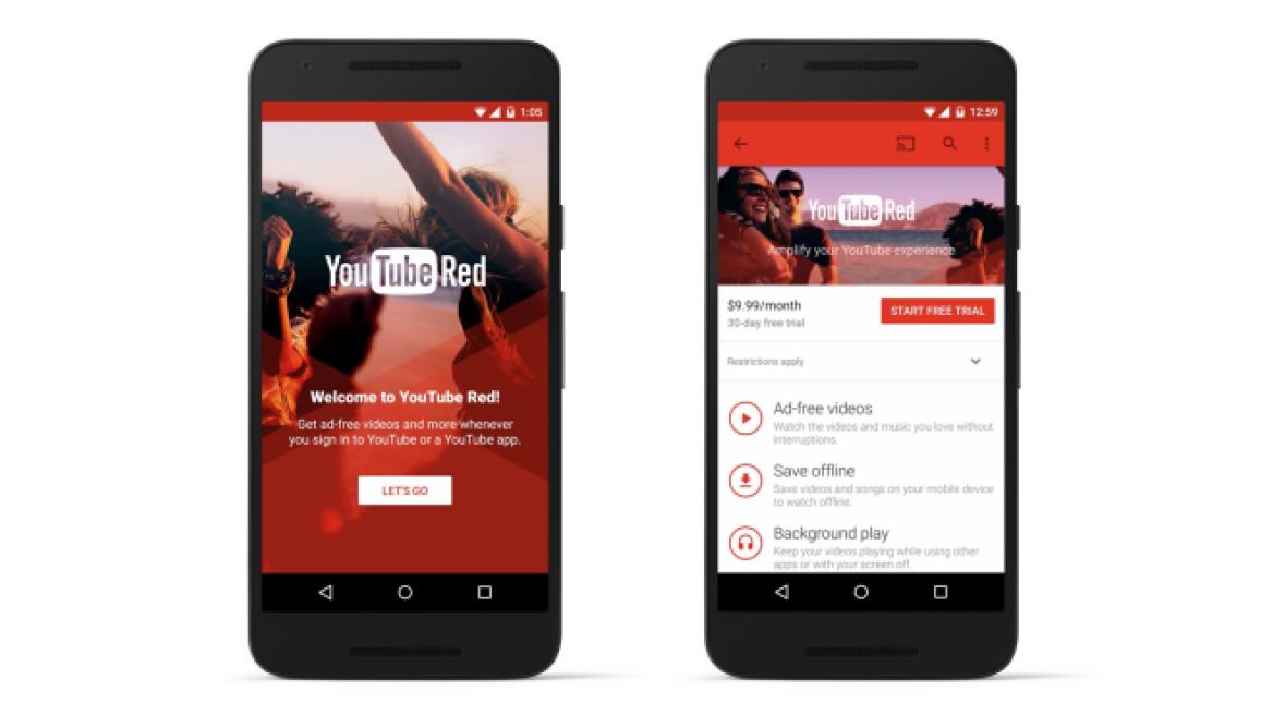YouTube Red: Χωρίς διαφημίσεις και νέες παροχές προς 9,99 δολάρια το μήνα (βίντεο)