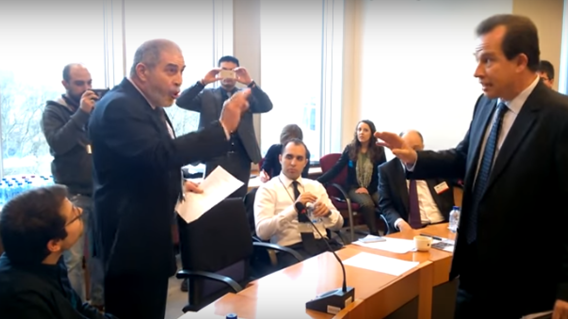 Βίντεο: Άγριος τσακωμός Φουντούλη μέσα στο Ευρωκοινοβούλιο