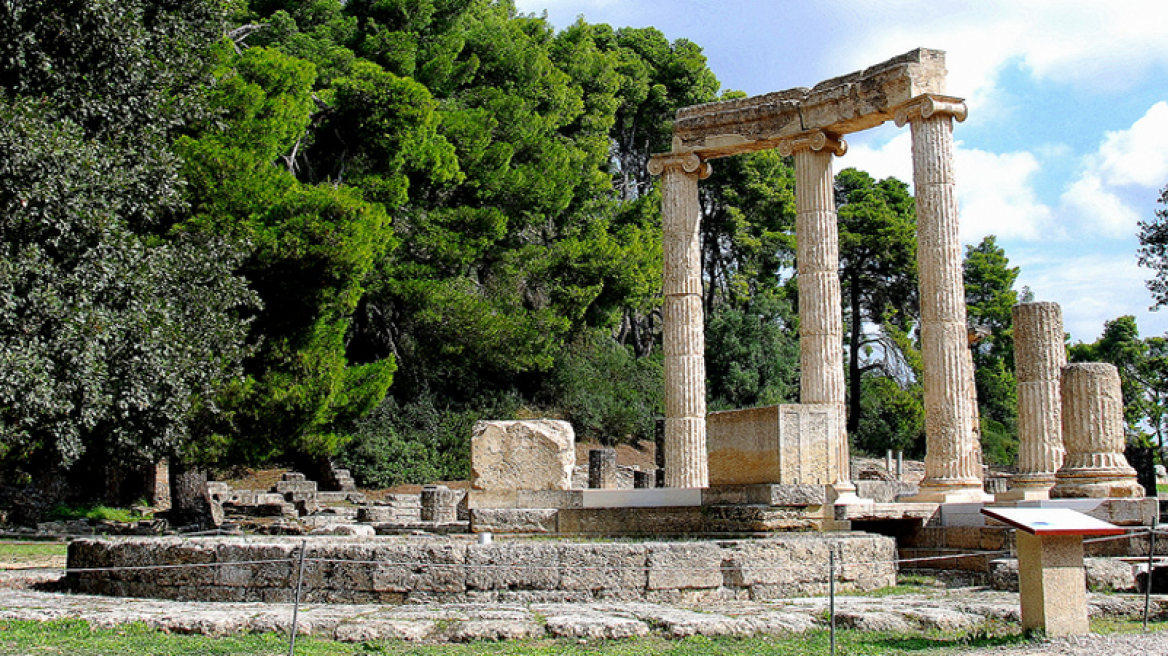Watch Ancient Olympia from above