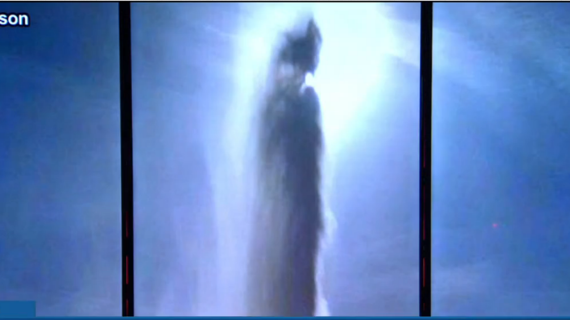 Fountain takes shape of Jesus on Easter (video)