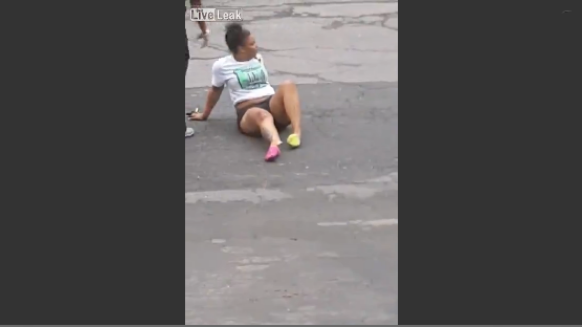 Video shows woman run over by car! (graphic video)