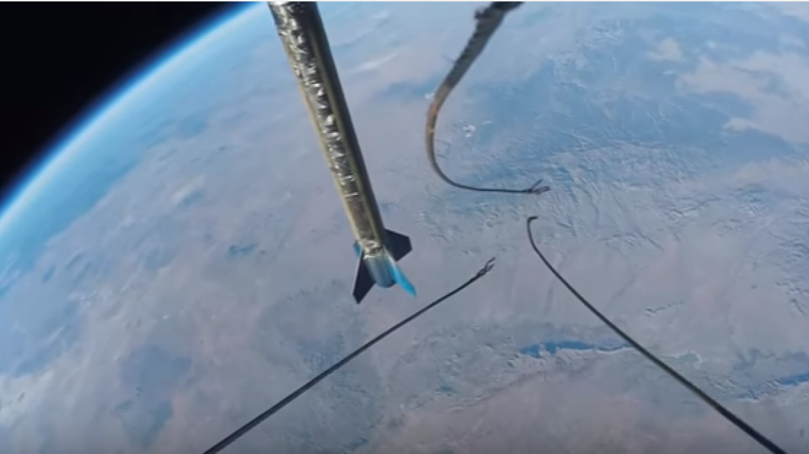 GoPro footage from space rocket launcher! (amazing video!)