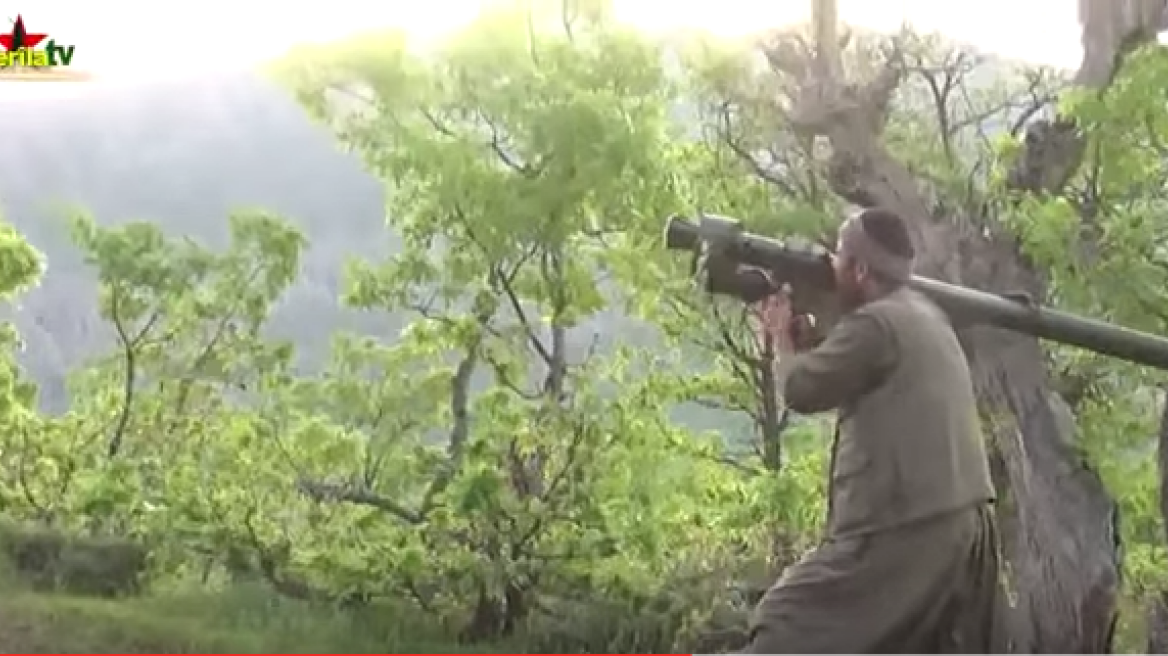 PKK shoot down Turkish military helicopter (video)