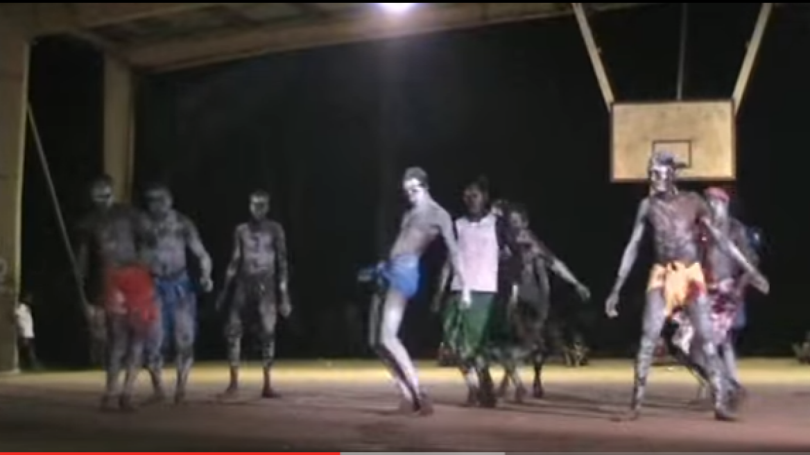 Australian aborigines dance Zorba the Greek! (video)