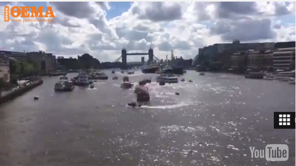 The ‘battle’ of Thames: Nigel Farage vs. Bob Geldof on ‘Brexit’