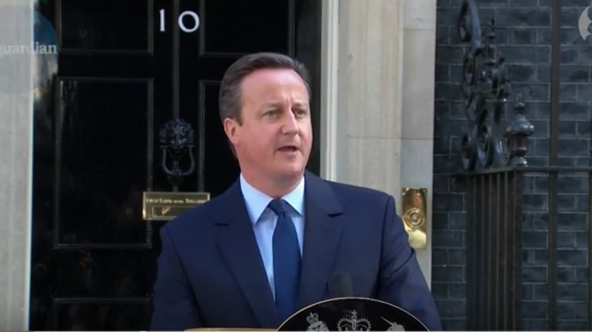UK PM David Cameron resigns! (video-audio)