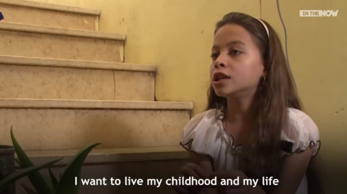 Youngest journalist in the world in Gaza (video)