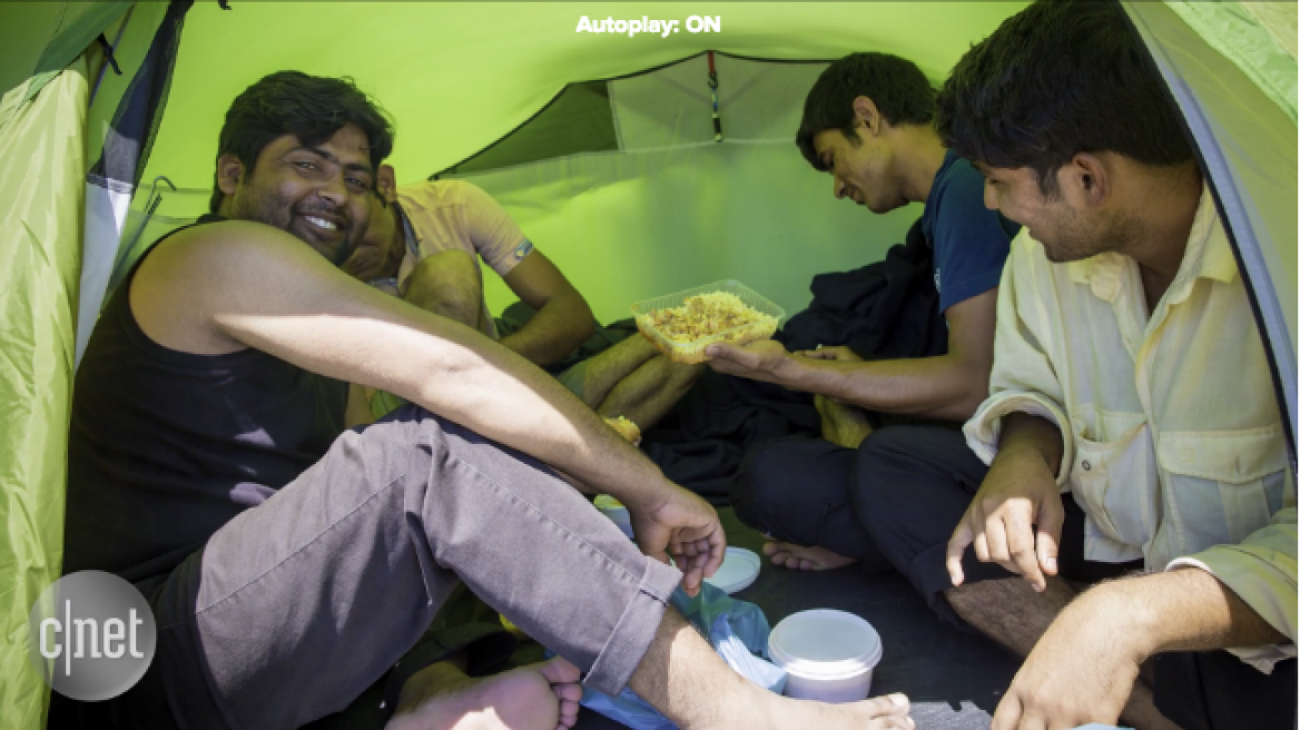 Cnet.com meets anarchists and refugees in Greece (video)