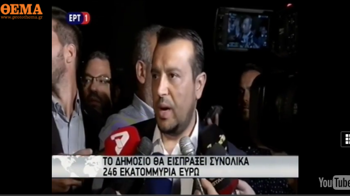 Pappas on TV licences: We did not expect such a high price