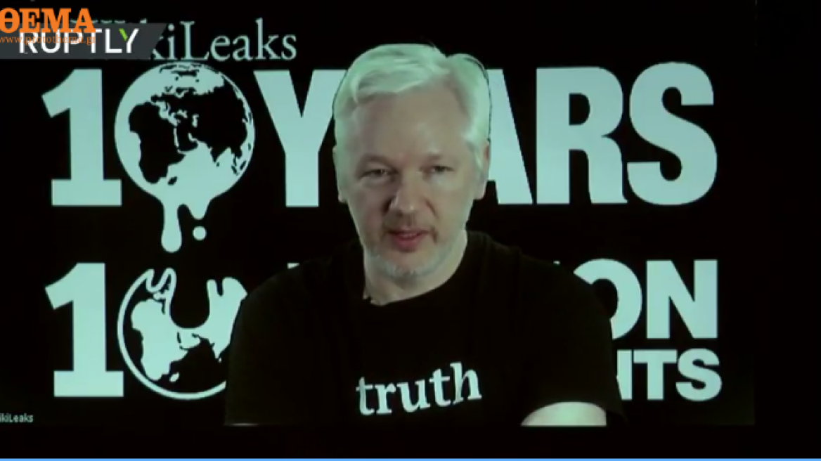 Live: Wikileaks Julian Assange revelations against Hillary Clinton (video stream)