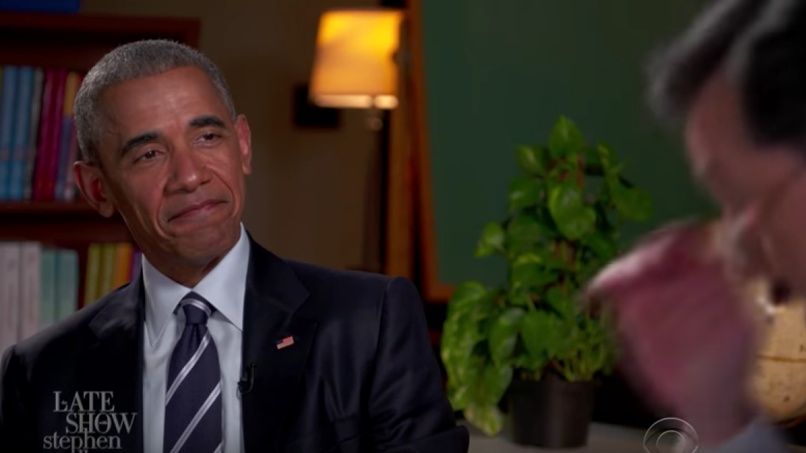 Barack Obama sits down for a job interview! (hilarious video)