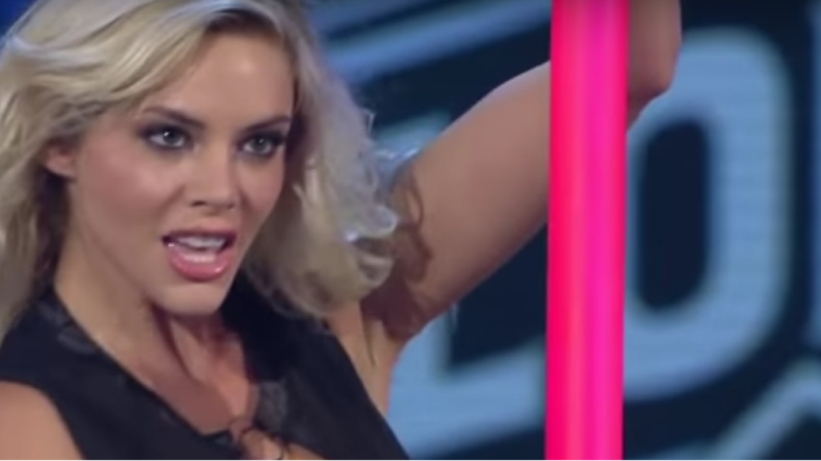 Βίντεο: To pole dancing της Ρίας Αντωνίου 