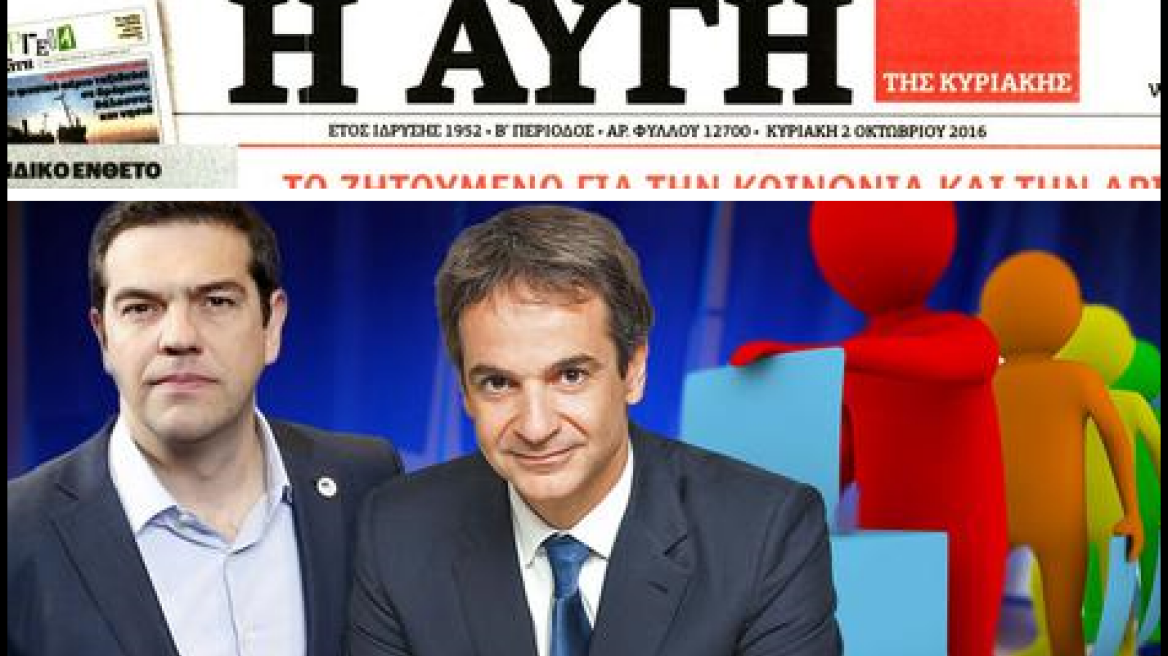 Η «Αυγή» δεν θα ξαναδημοσιεύσει δημοσκόπηση της Public Issue