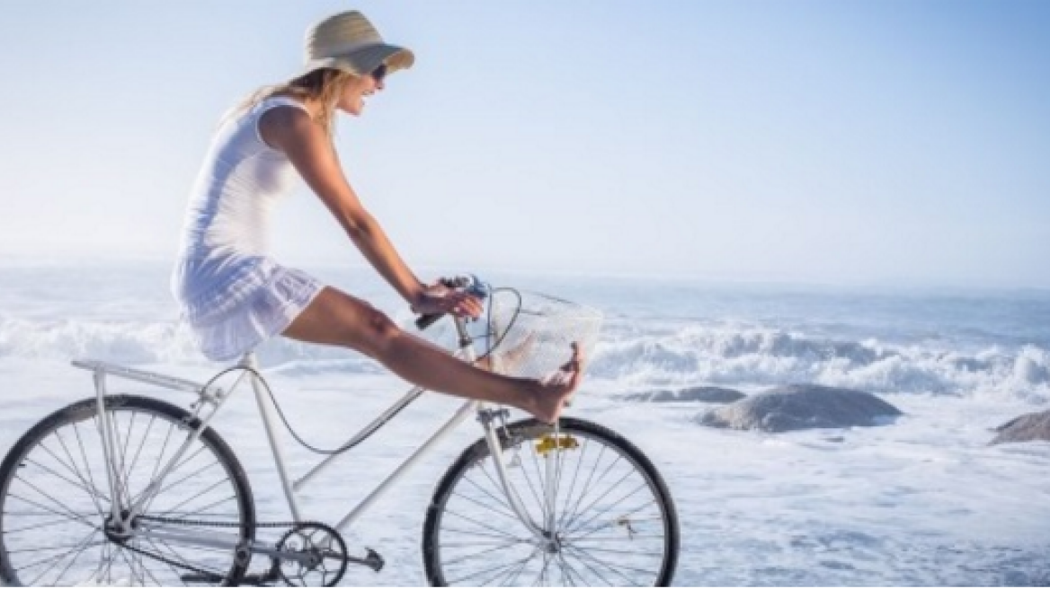 Bicycling in Hersonissos, Crete