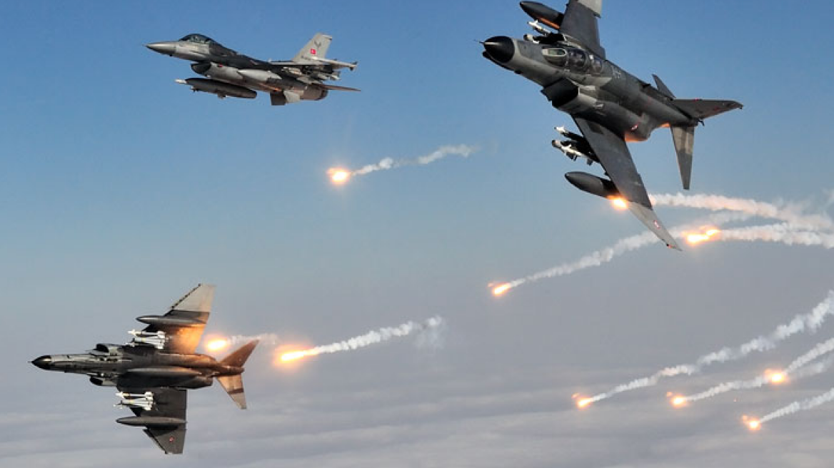 Τουρκικά μαχητικά έπληξαν στόχους στη Συρία - Eννέα νεκροί