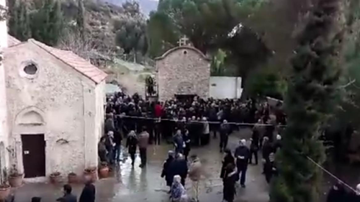 Κρήτη: Με μπαλωθιές «αποχαιρέτησαν» τον ηγούμενο της Μονής Βοντησίου