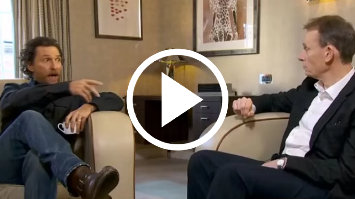 Matthew McConaughey gives a well balanced answer about Trump (VIDEO)