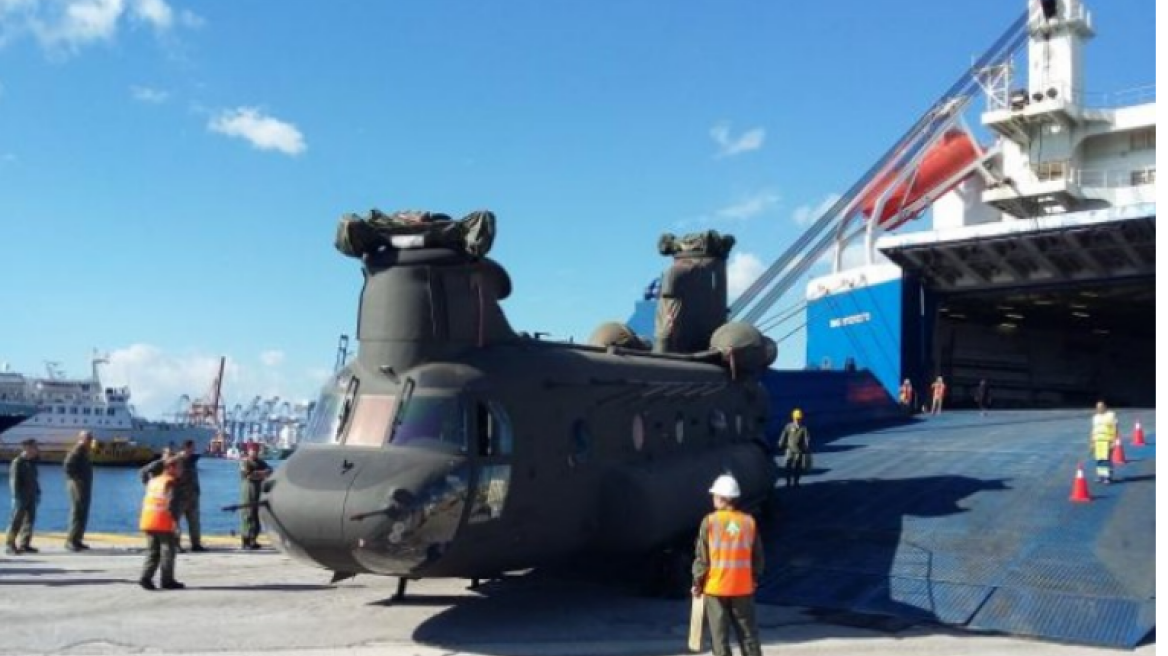 Second batch of 3 ex-US Army CH-47SD helicopters arrived to Greece (PHOTOS)