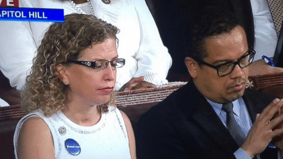 AWFUL: Top Democrats refuse to stand, clap for Navy SEAL widow honored by Trump (PHOTOS)