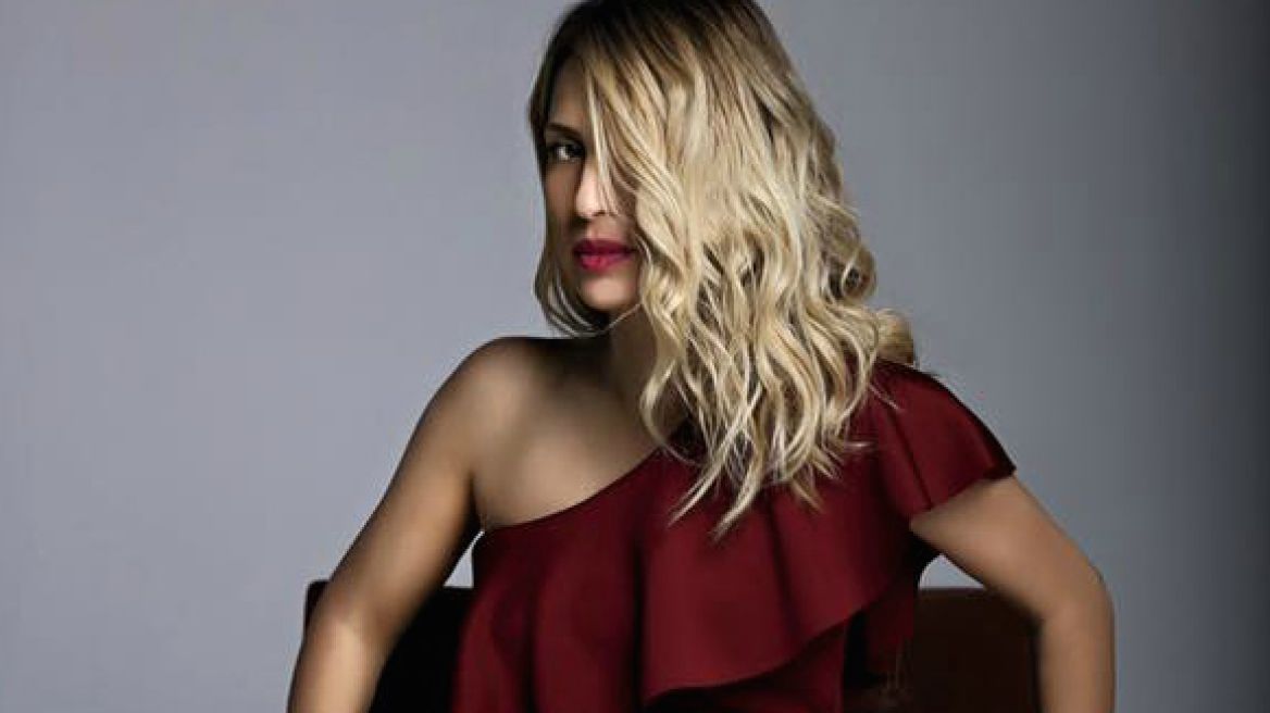 Maria Iliaki in hot lingerie (photo)