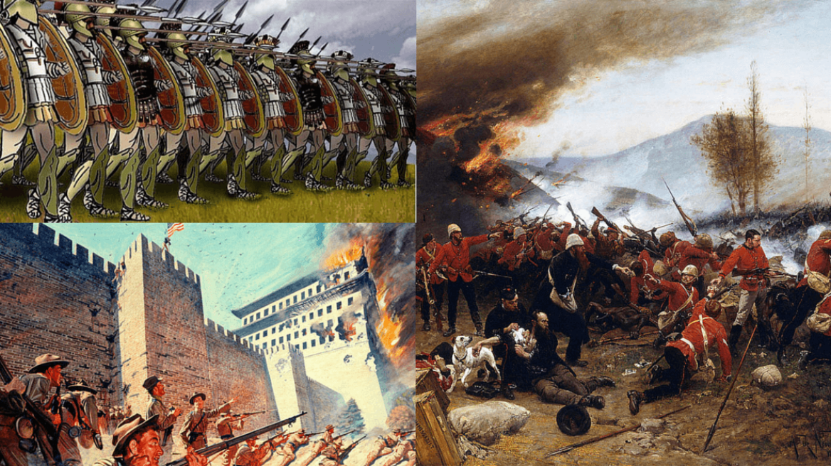 Three impressively valiant stands in War History