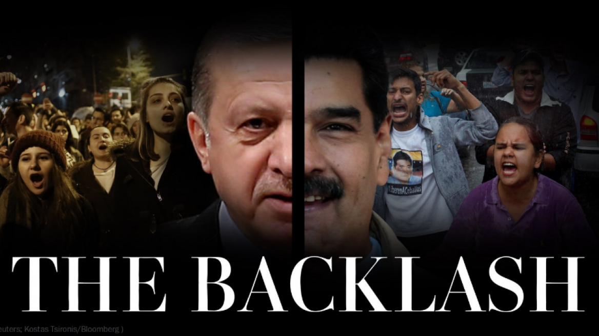 In Venezuela and Turkey, strongmen fear the limits of their power