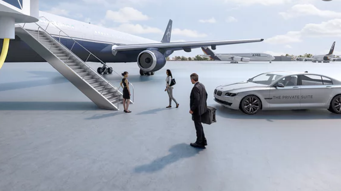 At LA airport’s new private terminal, the rich can watch normal people suffer!