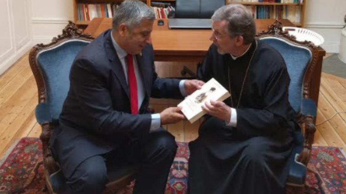 Metropolitan Cleopas welcomes Mayor Patoulis