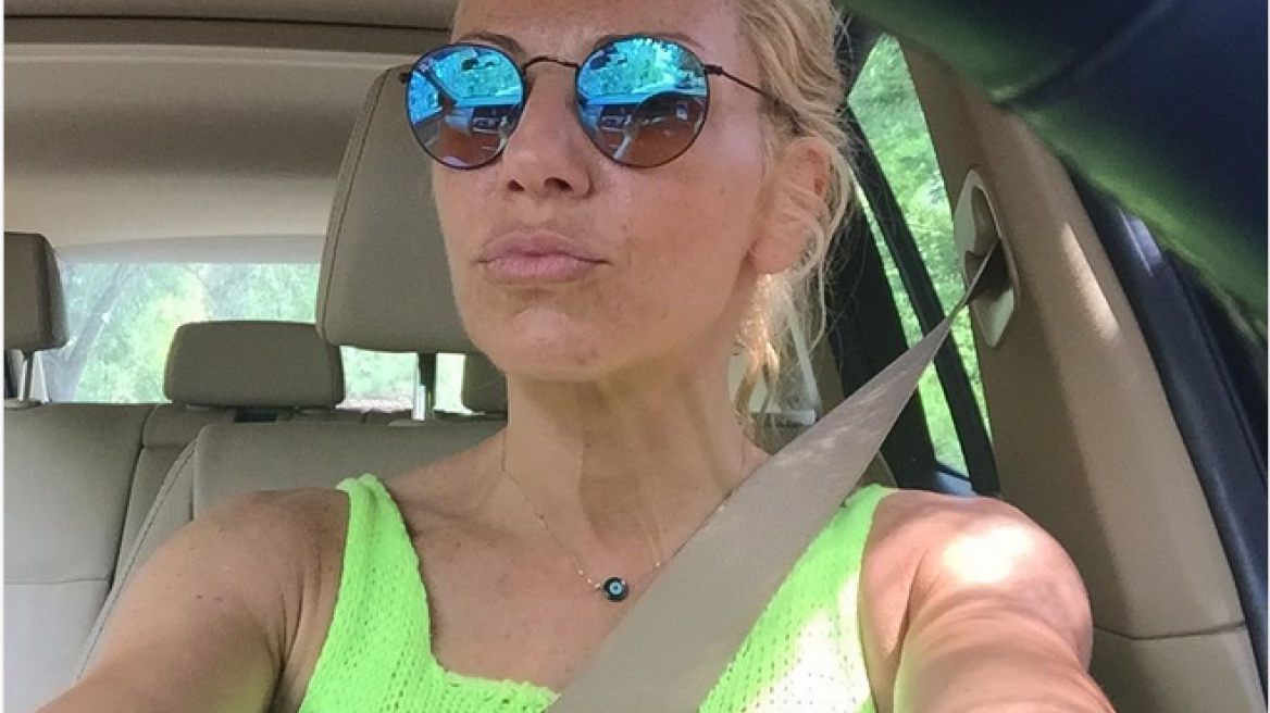 Η Έλενα Τσαβαλιά χωρίς μακιγιάζ