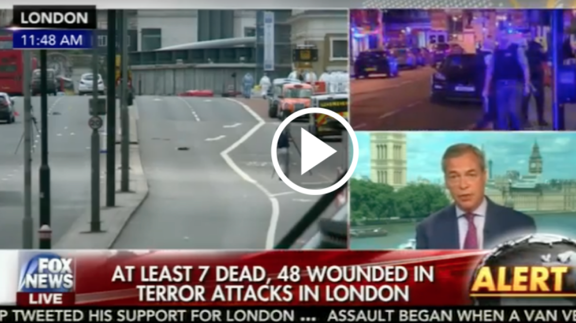 Farage gives customary post-terror attack roast of Britain’s stance on Islam (VIDEO)