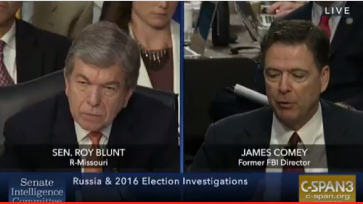 Watch ex-FBI Director Comey’s testimony live (video)