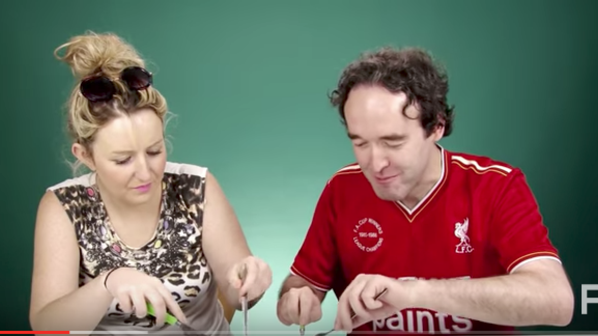 Irish try out traditional Greek food for the first time! (video)