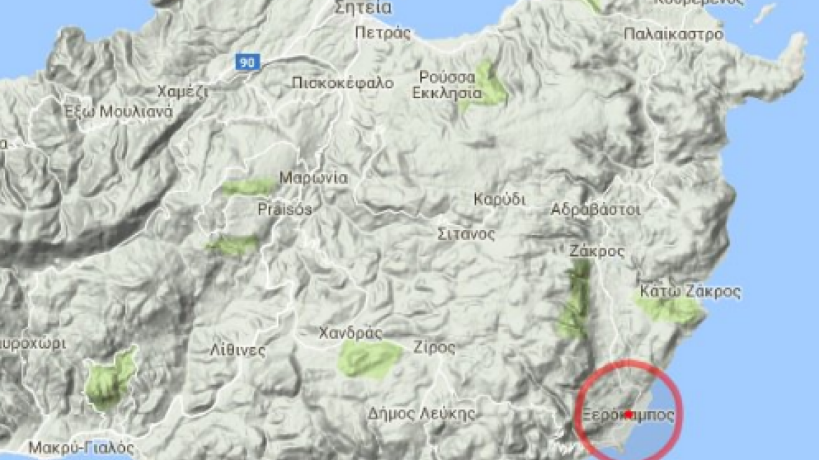 Υπό μερικό έλεγχο η πυρκαγιά στη Σητεία Κρήτης