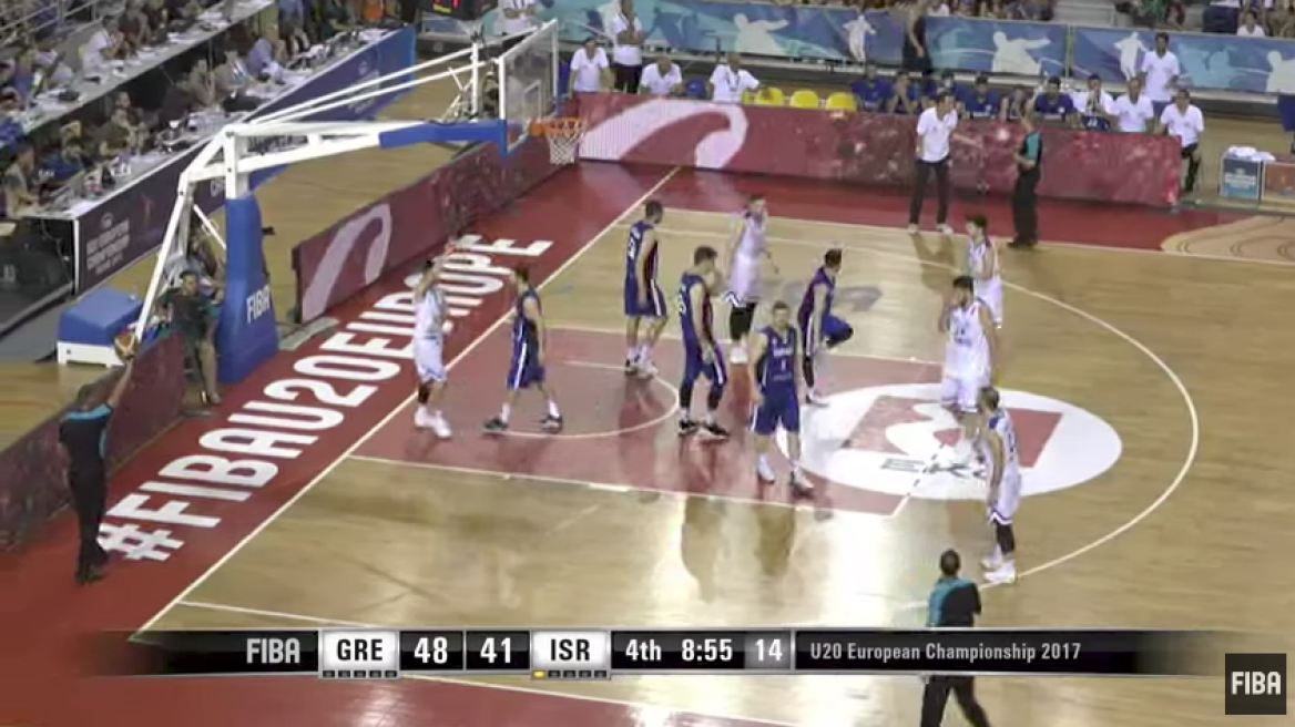 Greece vs. Israel: Watch U20 European Men’s Basketball final Live  (final minutes live video)