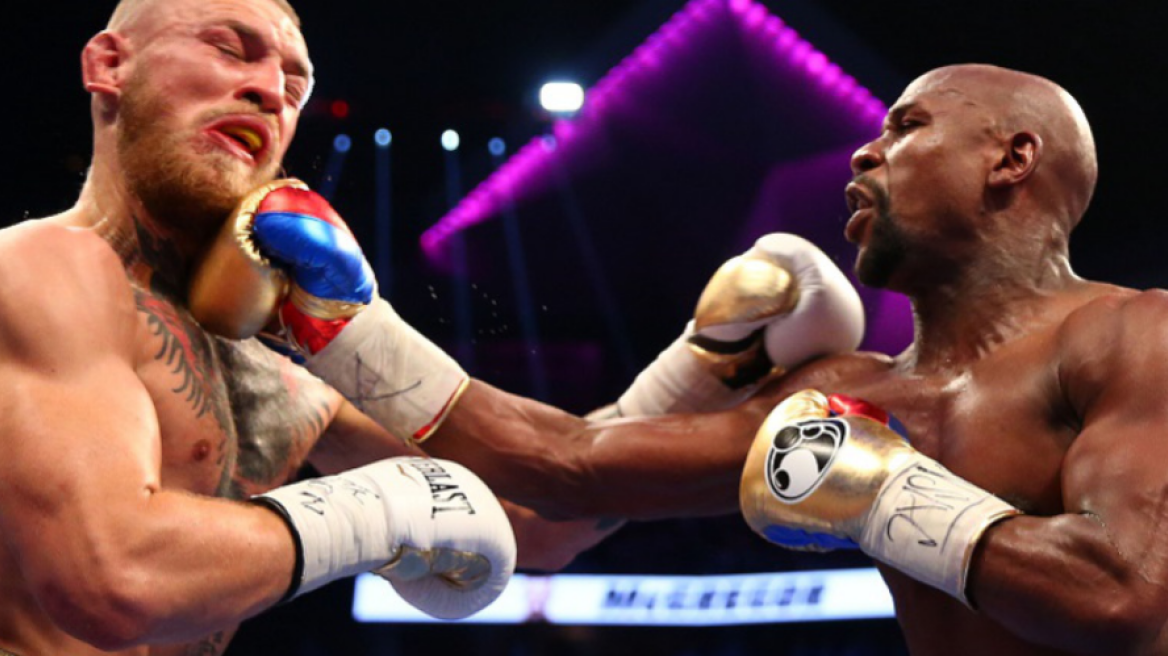  Floyd Mayweather stops Conor McGregor in 10th round as Irishman fades late (VIDEOS-PHOTOS)
