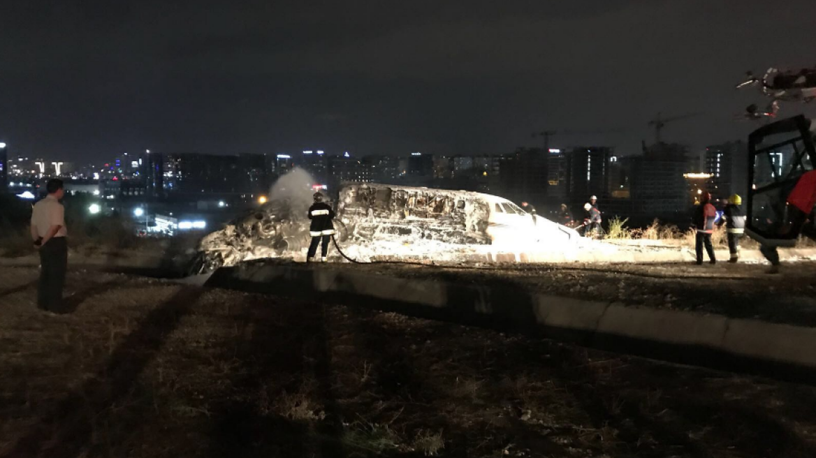 Τουρκία: Συνετρίβη αεροπλάνο στο Κεμάλ Ατατούρκ