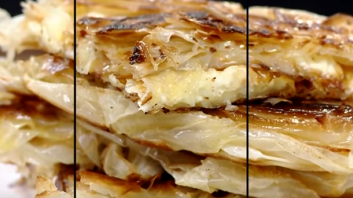 Τυρόπιτα στο τηγάνι